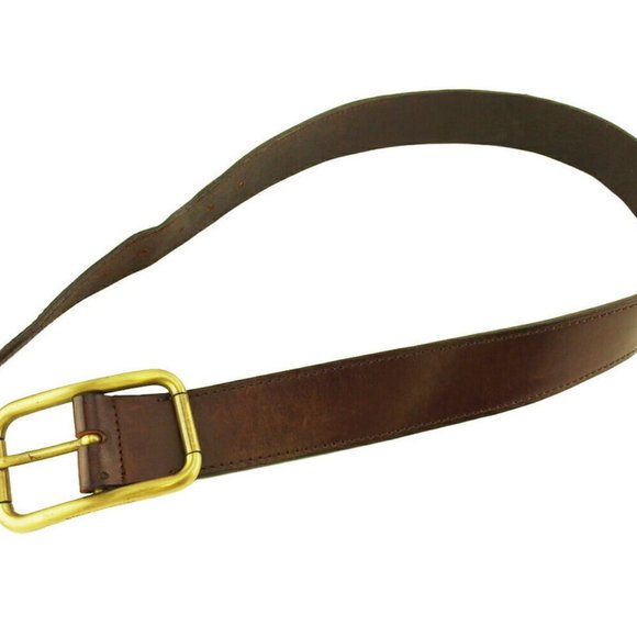 DOLCE & GABBANA Belt Studds Leather ~ Gold Bracket AUTHENTIC - Picture 6 of 8